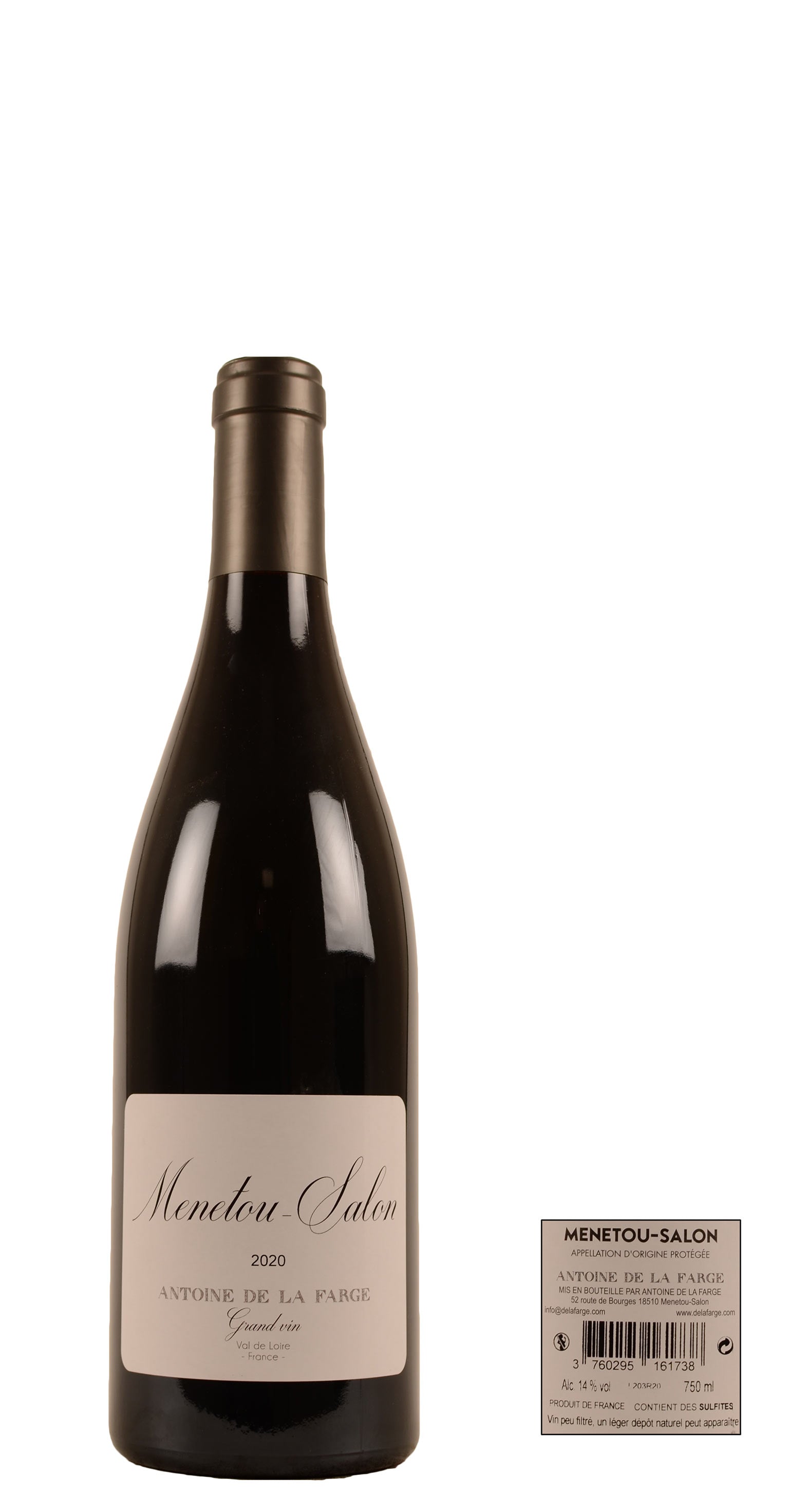 2022 Antoine de la Farge Grand Vin - Artisan des Terroirs Menetou Salon 100% Pinot Noir