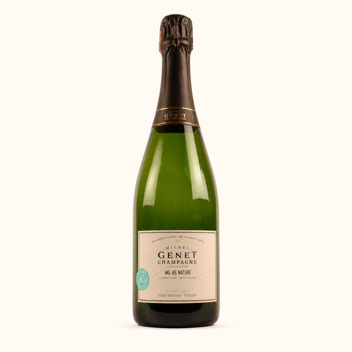 Champagne Michel Genet - Blanc de Blancs Grand Cru - Brut Nature - 0,75 Ltr. - Blanc