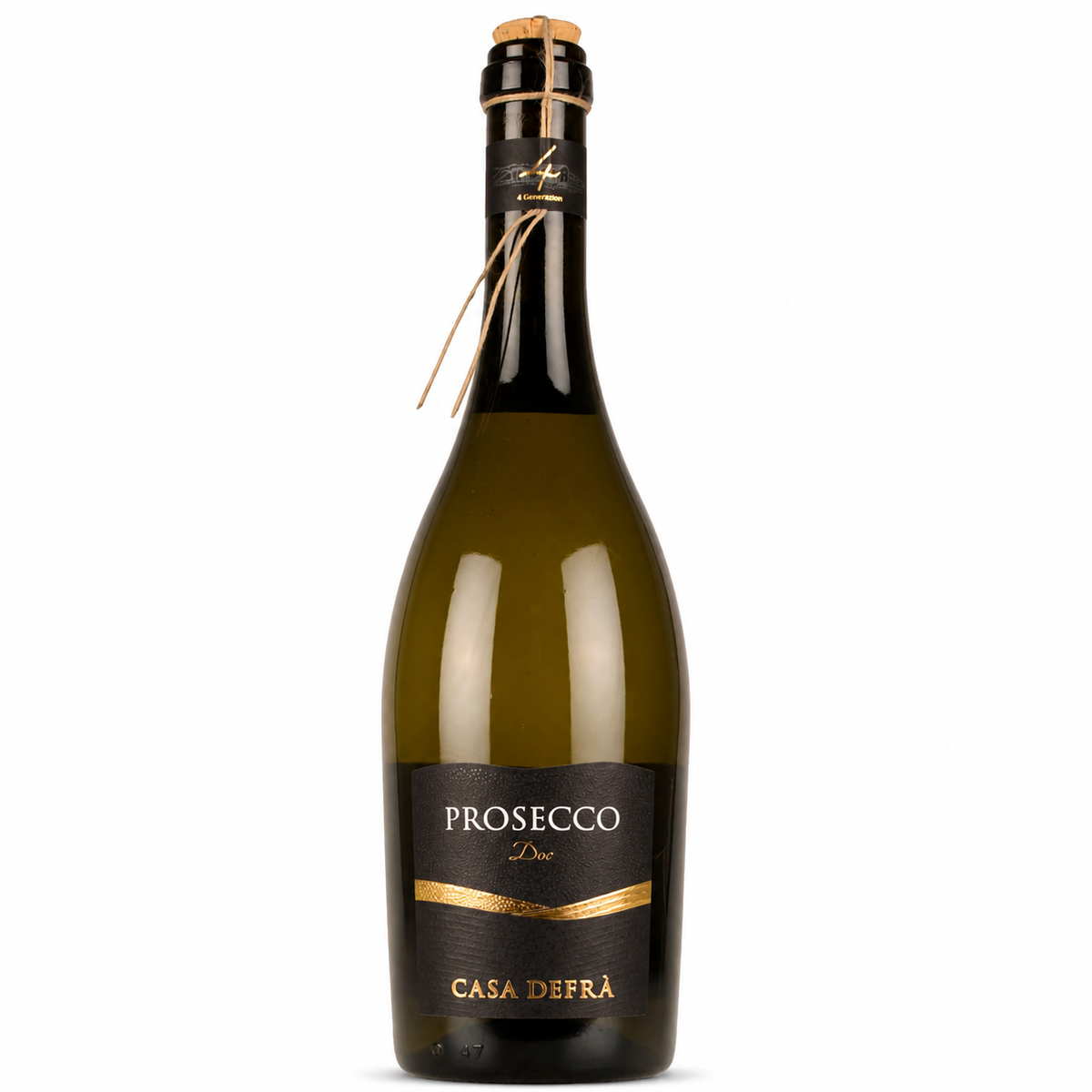 CASA DEFRA 1404 - Prosecco - Frizzante - Spago - 0,75 Ltr. - Bianco
