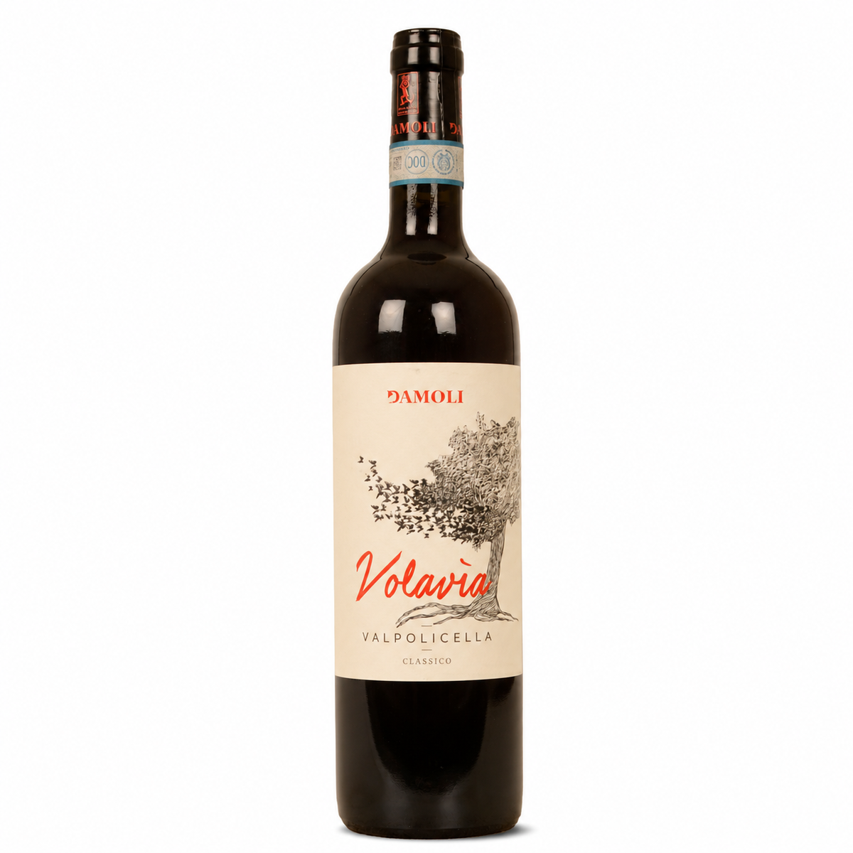 2022 - Damoli Bruno - Volavia - Valpolicella Classico DOC - Corvina, Corvinone, Rondinella - 0,75 Ltr. - Rosso