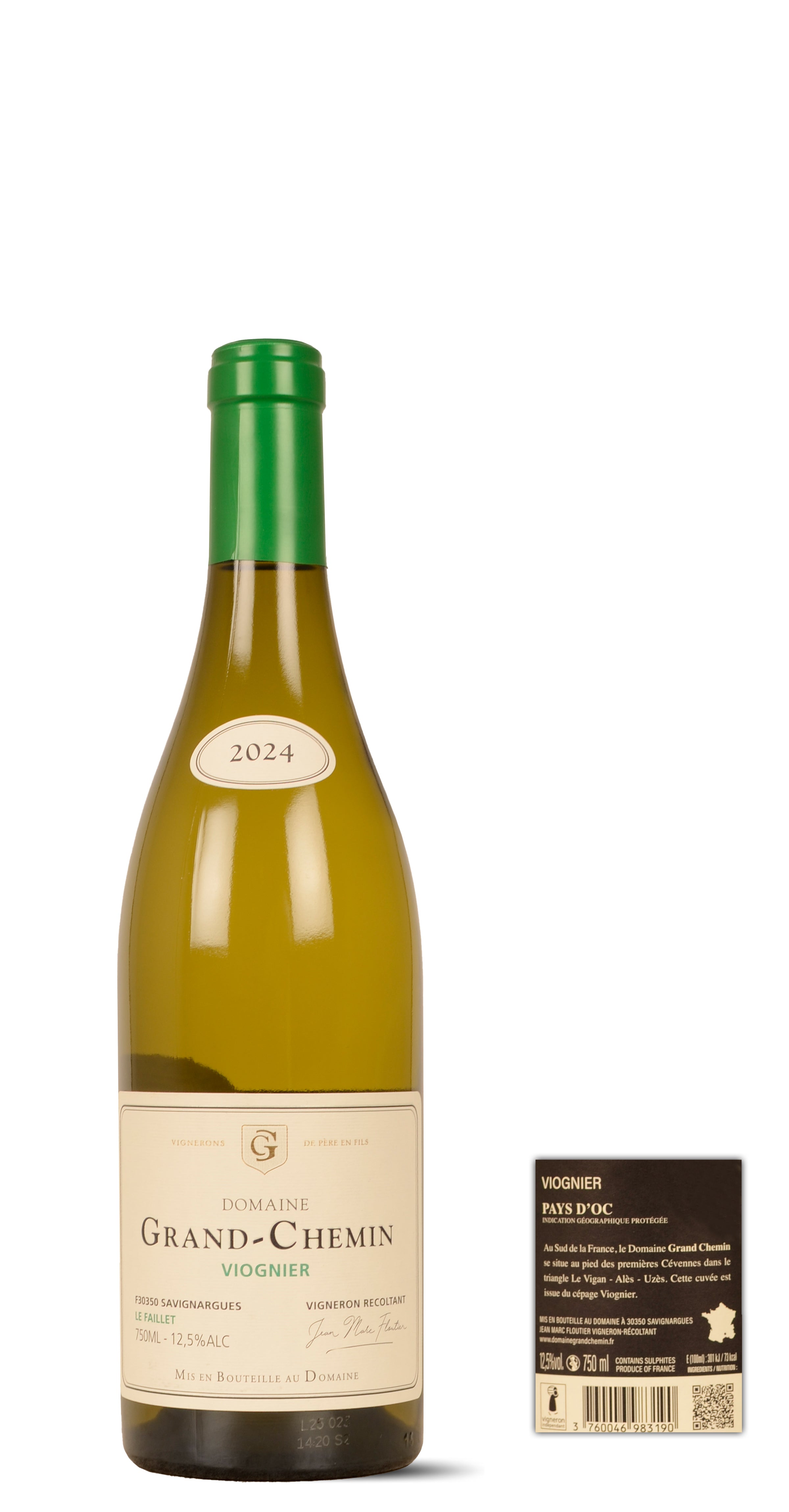 2024 Domaine Grand-Chemin Le Faillet - Pays D'Oc Viognier