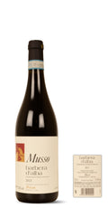 2023 - Musso Valter - Barbera d'Alba Doc - 0,75 Ltr. - Rosso