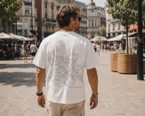 Classic fit tee 'My Terroir Is Complicated'