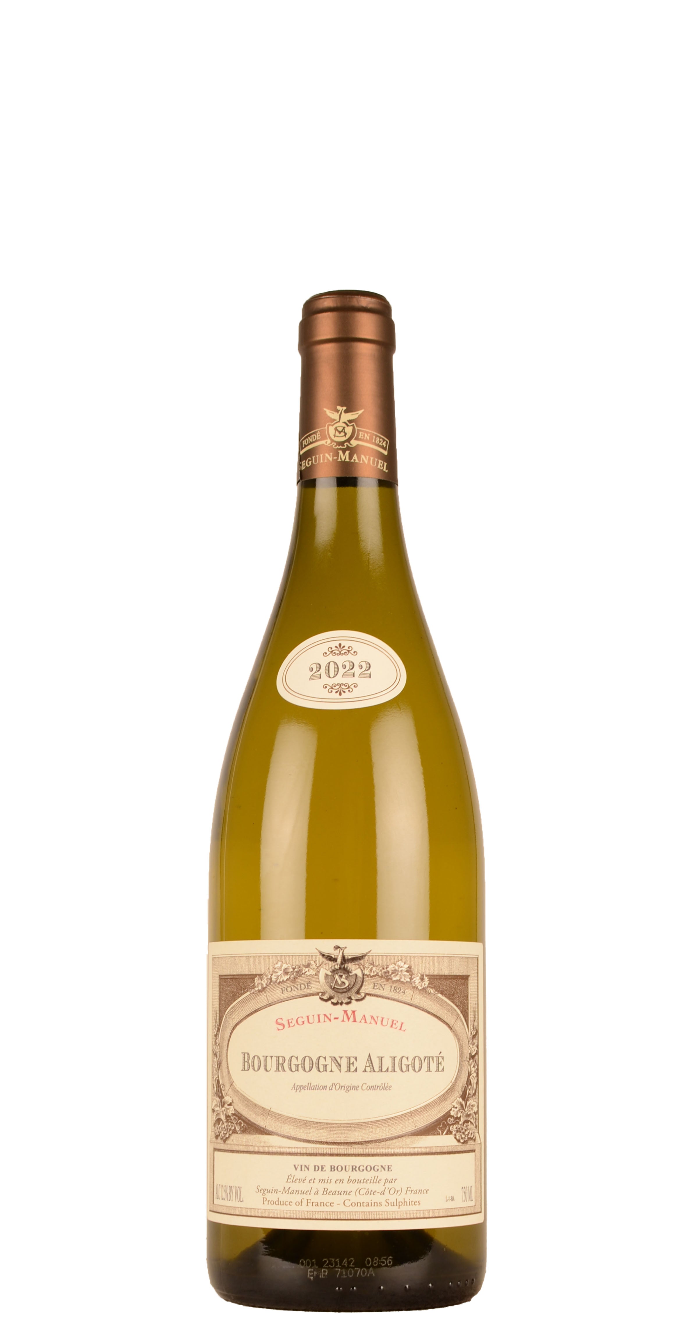2023 - Seguin Manuel - Bourgogne Aligoté - 0,75 Ltr. - Blanc